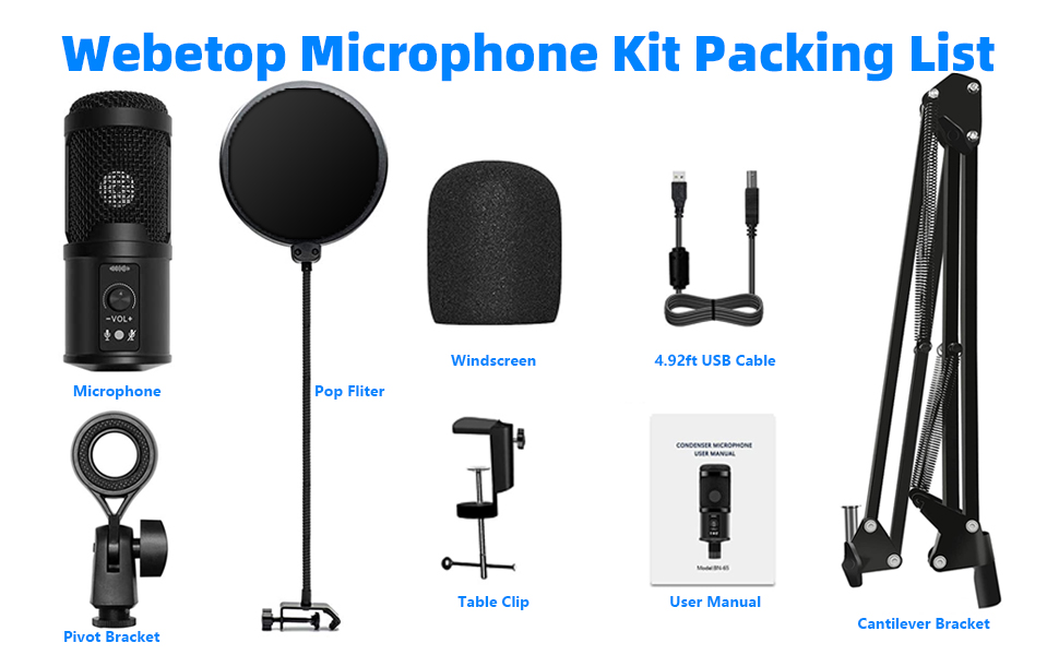 streaming microphone for pc
